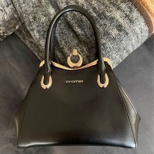 Black Cromia Handbag